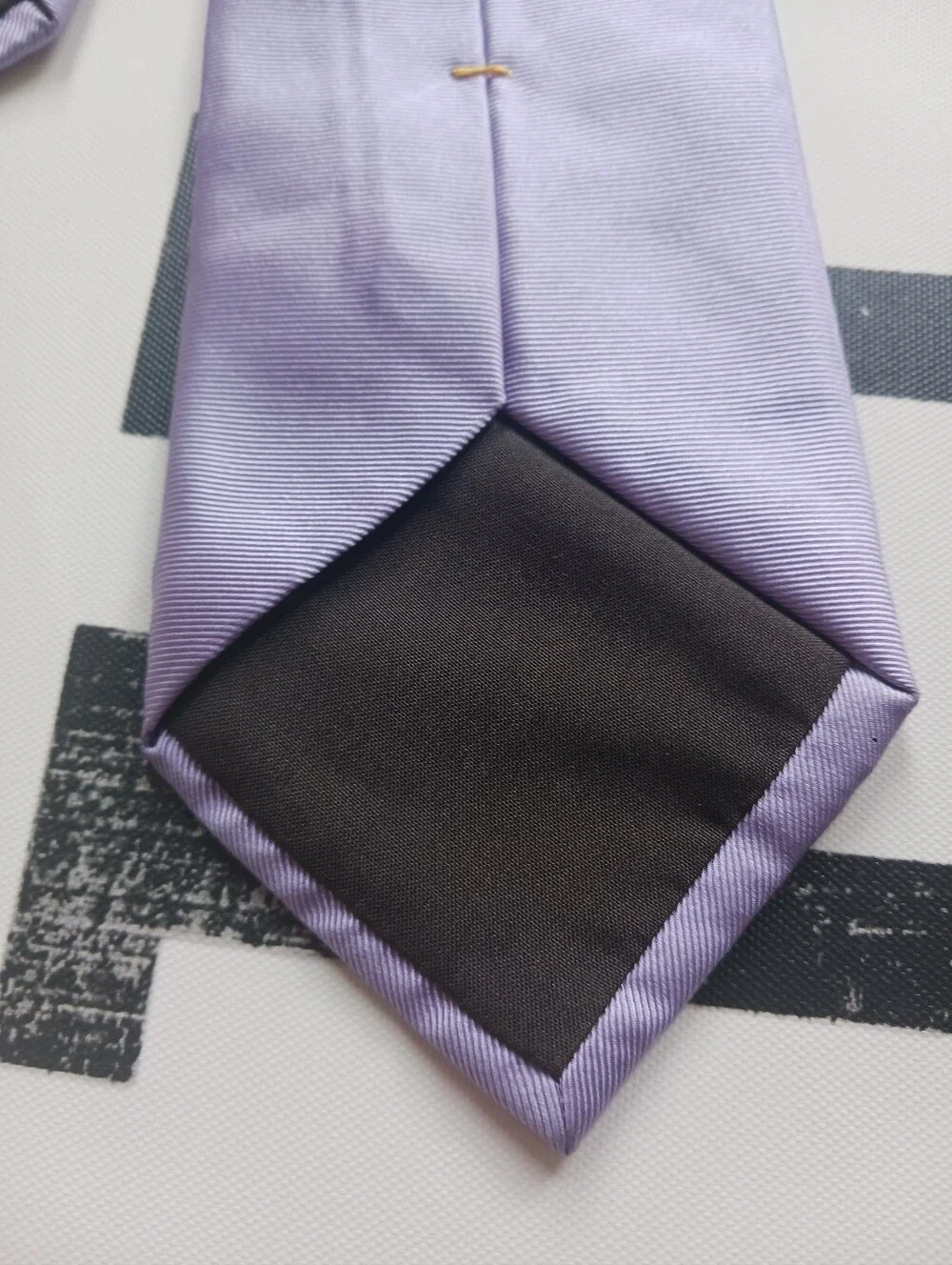 Louis Vuotton Purple/lilac Silk Tie, 4